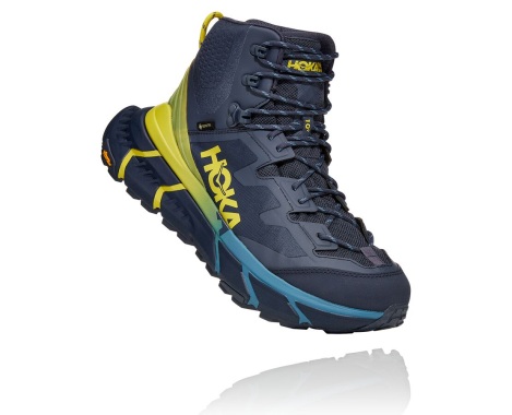 Botas Hoka One One TenNine Hike GORE-TEX Portugal - Botas Caminhada Homem Azuis / Verdes - XFLDVM-763